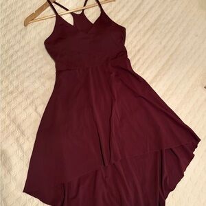 Halara Burgundy Athletic Dress